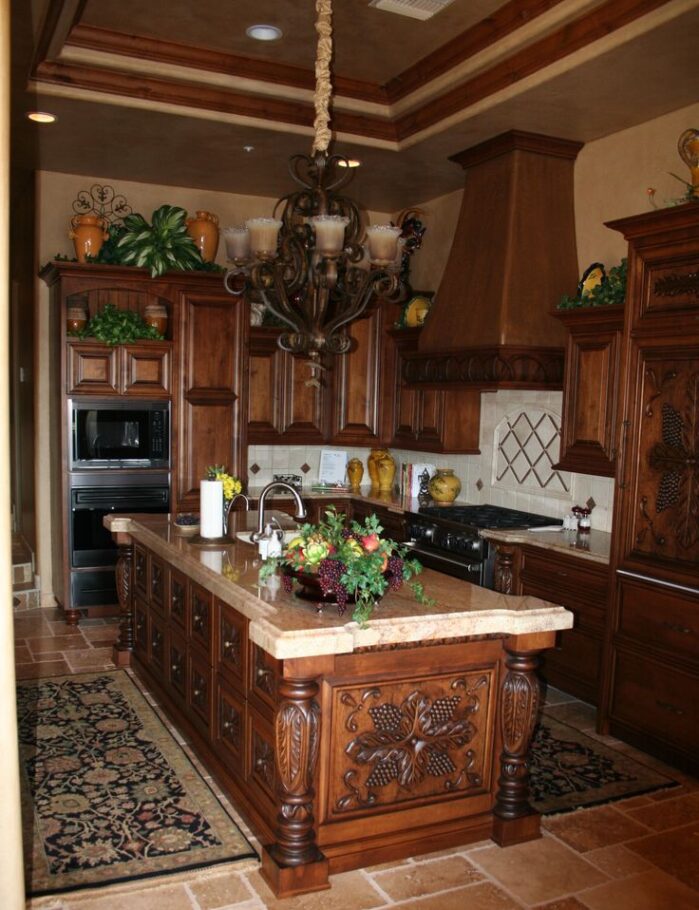 Cherry Kitchen Cabinets Idea