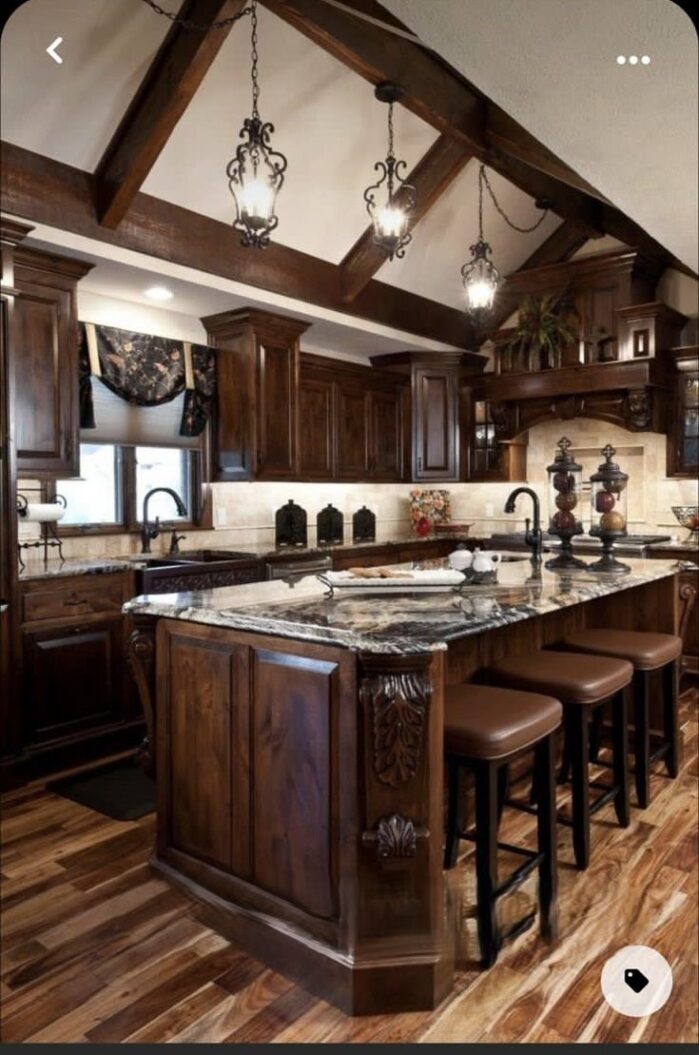 Cherry Kitchen Cabinets Idea