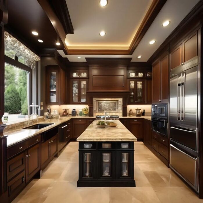 Cherry Kitchen Cabinets Idea