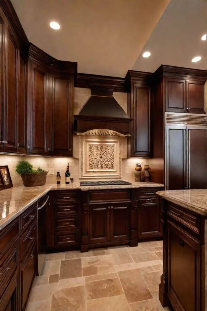 Cherry Kitchen Cabinets Idea