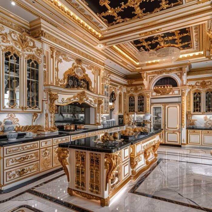 Golden Kitchen Decor Ideas