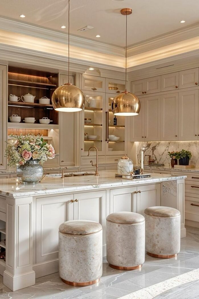 Golden Kitchen Ideas