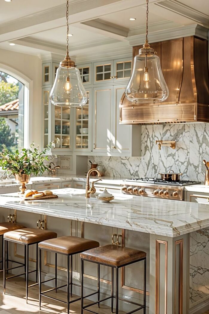 Golden Kitchen Ideas