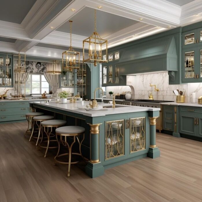 Golden Kitchen Ideas