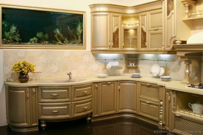 Golden Kitchen Ideas