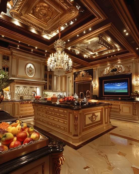 Golden Kitchen Decor Ideas