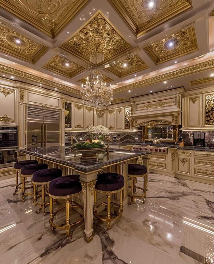 Golden Kitchen Ideas