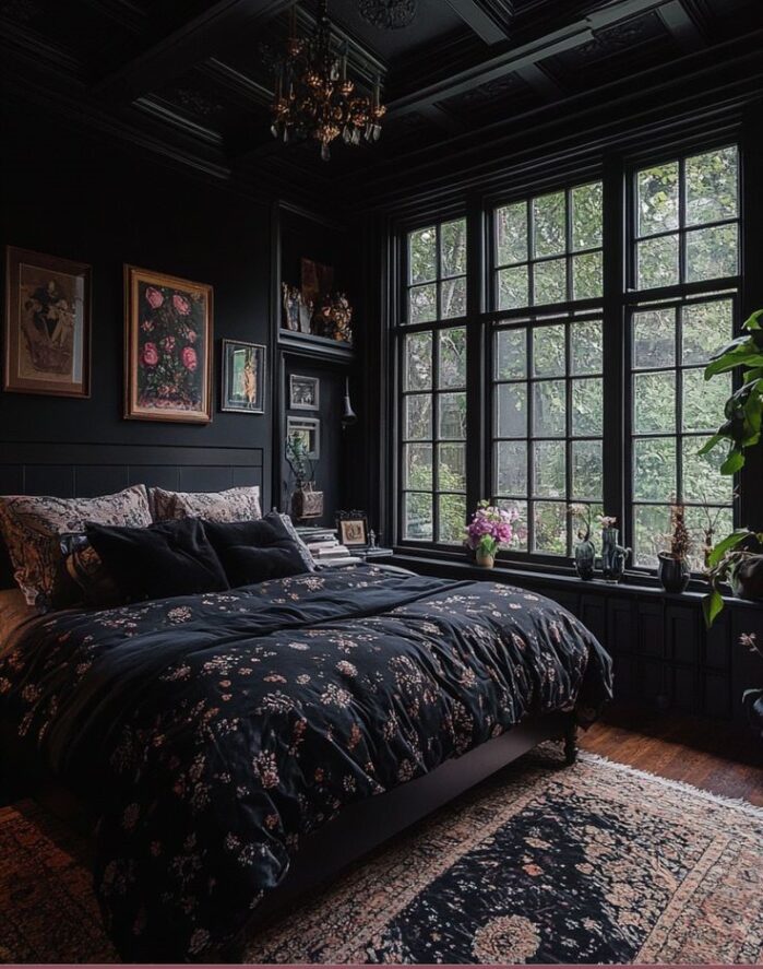 Dark Feminine Bedroom Ideas