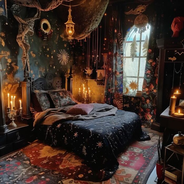 Dark Feminine Bedroom Ideas