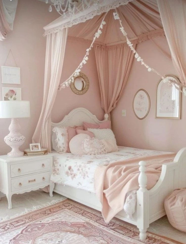 Pink Dorm Room Decor