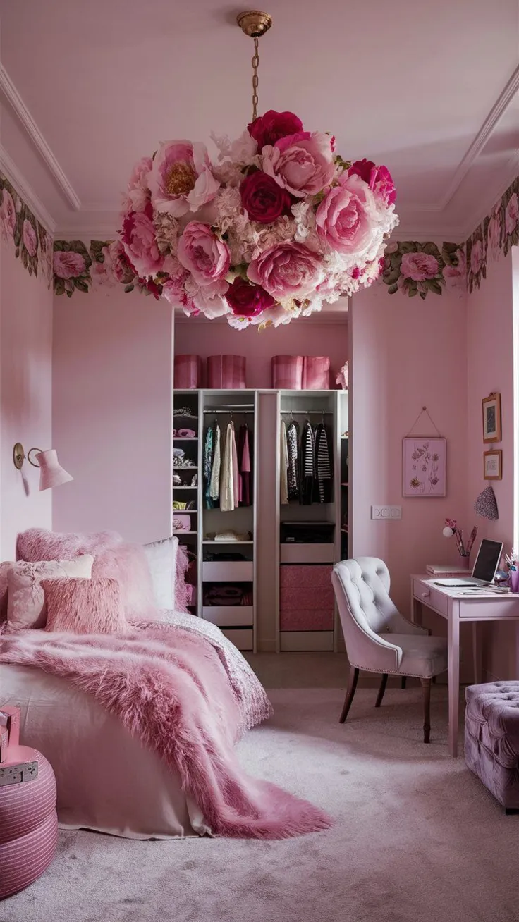 Pink Dorm Room Decor