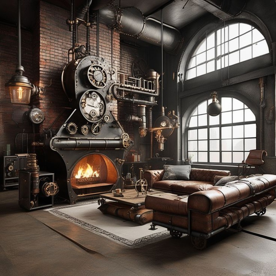 Steampunk Style Home Decor Ideas