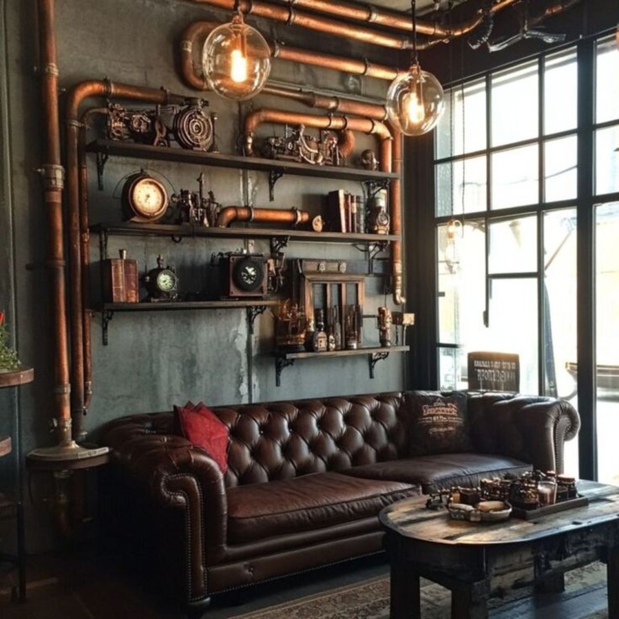 Steampunk Style Home Decor Ideas