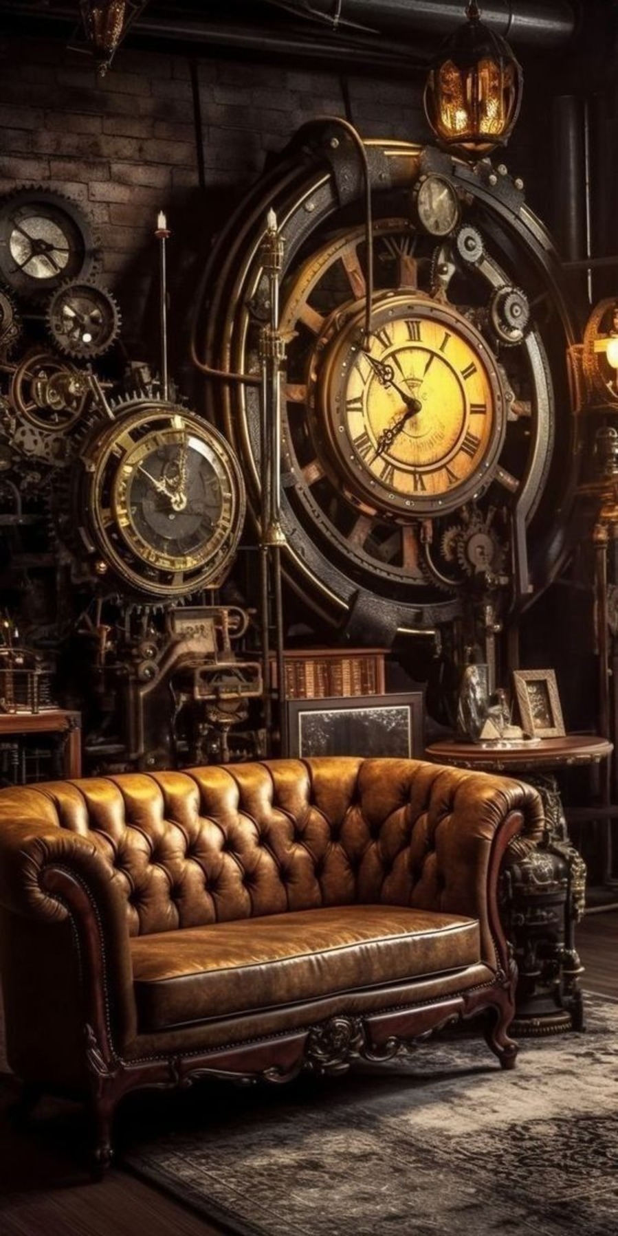 Steampunk Style Home Decor Ideas