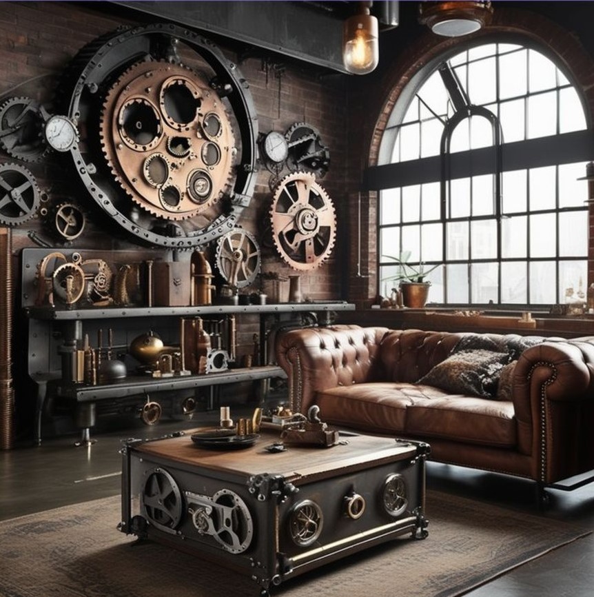 Steampunk Style Home Decor Ideas