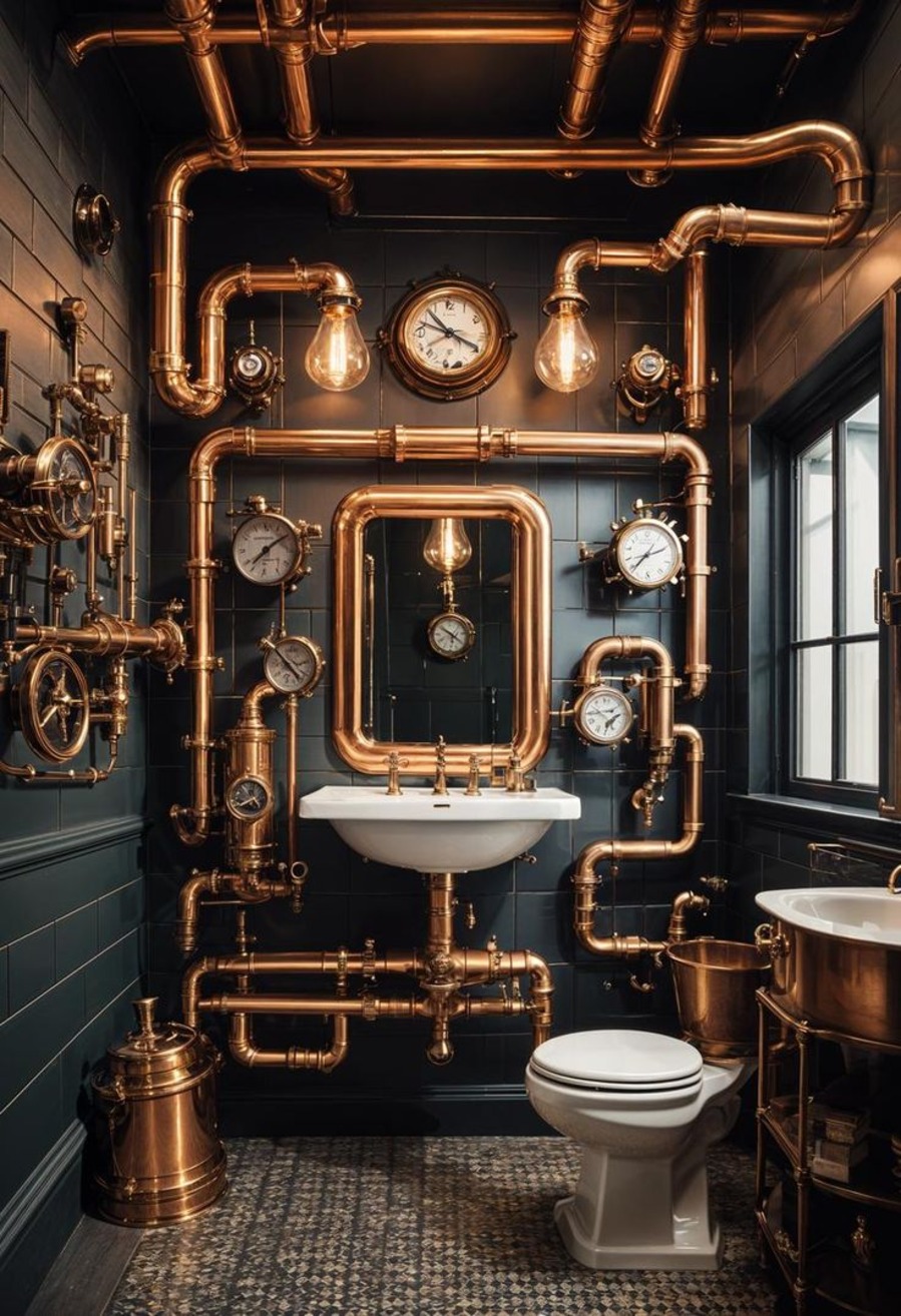 Steampunk Style Home Decor Ideas